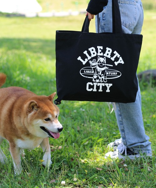 LIBERTY CITY（リバティーシティ） トートバッグ 「LIBER-O」 トート 