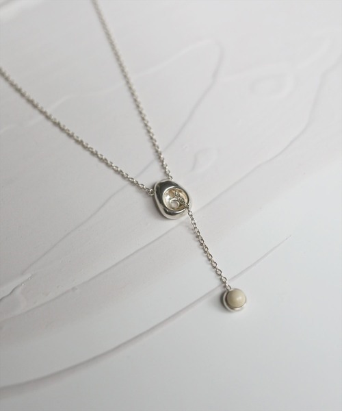 TEN. ネックレス 「ZOZO限定」SILVER925 エンベッドネックレス 