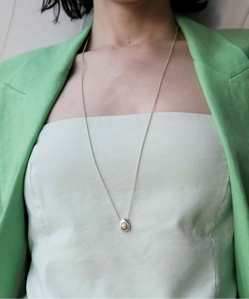 TEN. ネックレス 「ZOZO限定」SILVER925 エンベッドネックレス 
