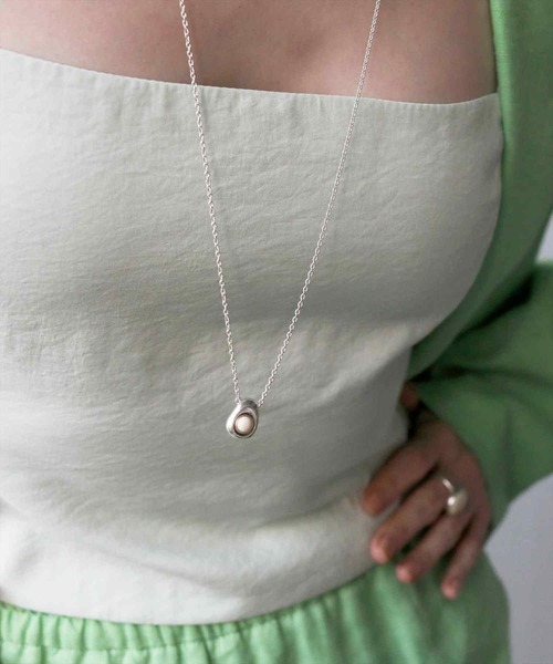 TEN. ネックレス 「ZOZO限定」SILVER925 エンベッドネックレス 