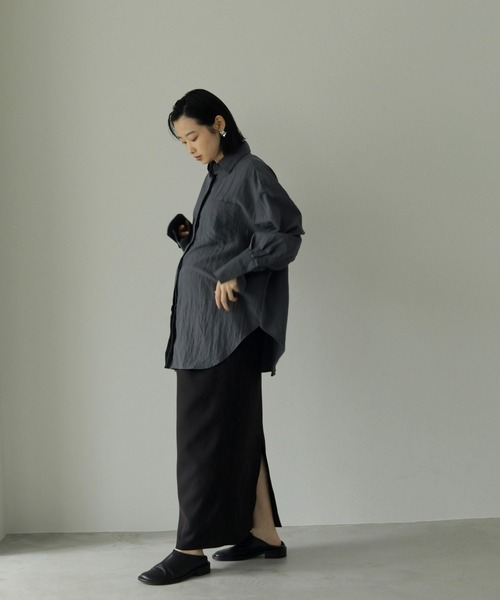 anuke（アンヌーク） スカート 「Reha.」Tuck Maxi Skirt : ZOZOTOWN