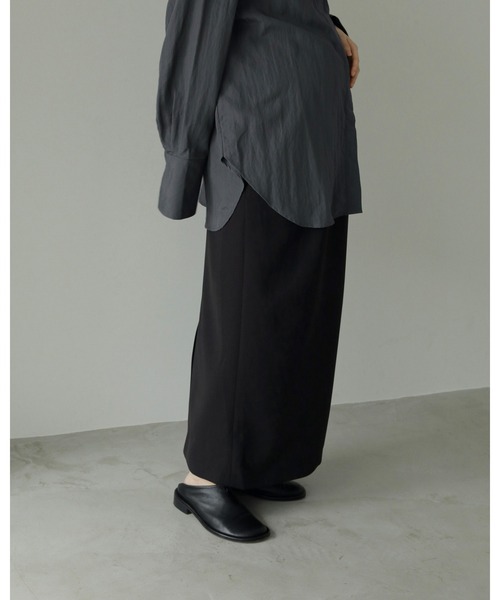 anuke（アンヌーク） スカート 「Reha.」Tuck Maxi Skirt : ZOZOTOWN