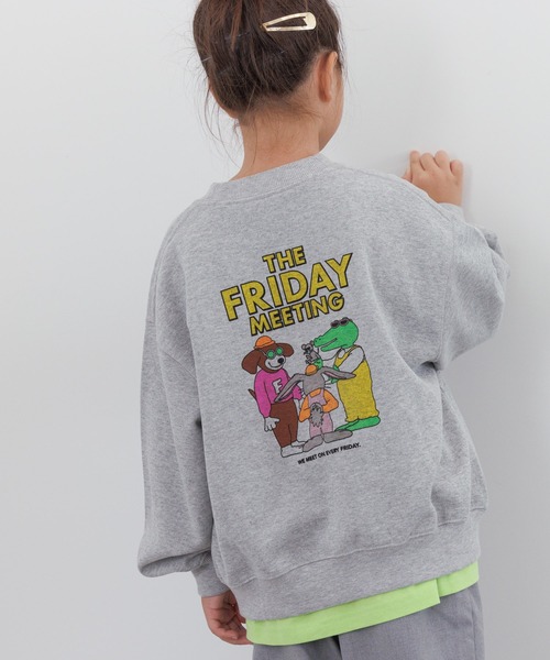 1yuちゃん キープ LOWRYS FARM トレーナー アニマルウラケ 142437 キッズ 子供服