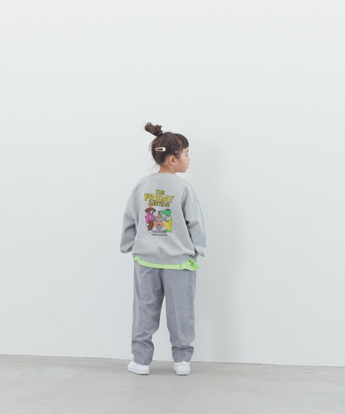 LOWRYS FARM トレーナー アニマルウラケ 142437 キッズ 子供服