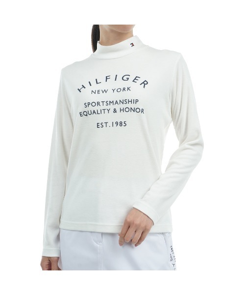 tシャツ ア-チロゴ LSモックシャツ レディース