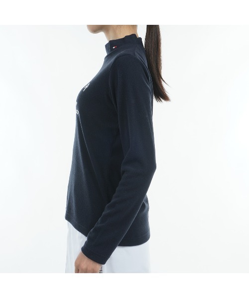 tシャツ ア-チロゴ LSモックシャツ レディース TOMMY HILFIGER GOLF tシャツ ア-チロゴ LSモックシャツ