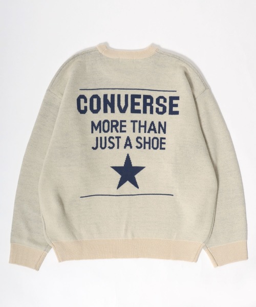 CONVERSE ニット セーター CONVERSE（コンバース）ブランドロゴ