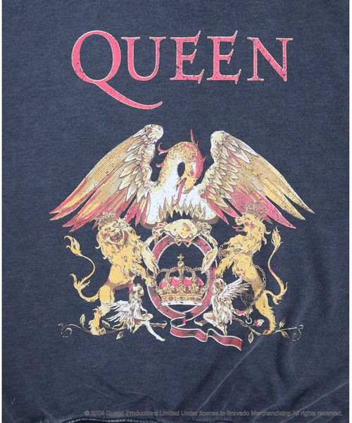 Queen コラボスエット 本日消去 GU公式 | ウォッシュドスウェットプルオーバー QUEEN(メンズ)