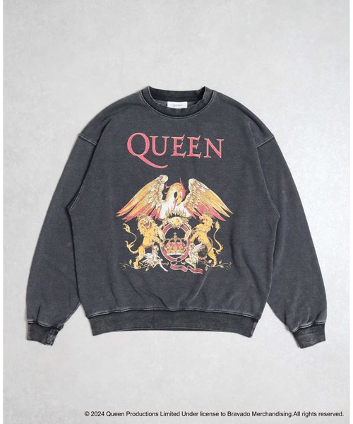 Queen コラボスエット 本日消去 クイーン Queen 音楽 ロック シャツ バンド シネマ 長袖 トレーナー