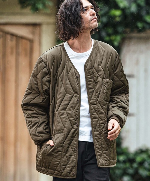 インゲボルグ⭐︎中綿ジャケット CAMBIO（カンビオ） コート ジャケット mj10381- Zigzag Quilt Full
