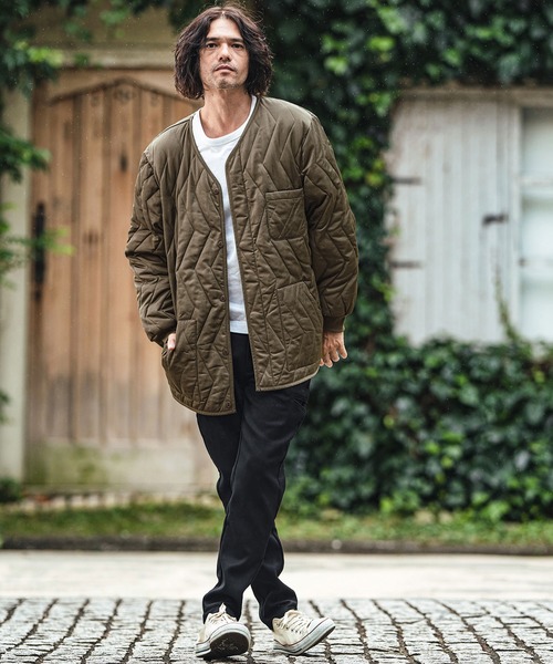 ジャケット・アウター ounce normal button jacket CAMBIO（カンビオ） コート ジャケット mj10381- Zigzag Quilt Full