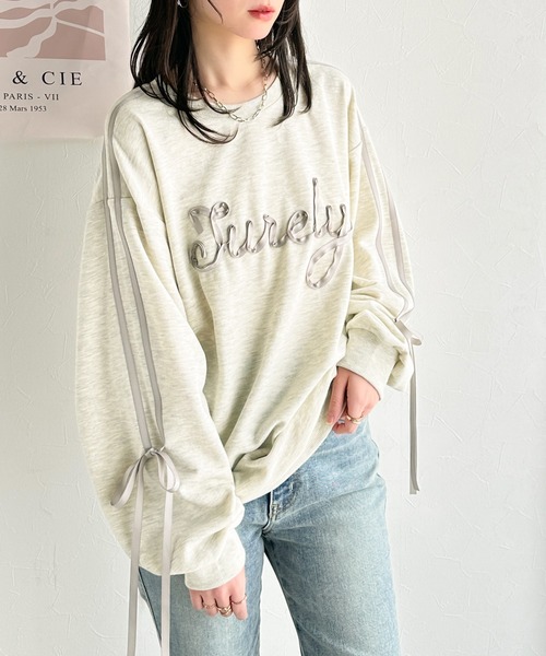 mily bilet トレーナー スウェット 「mily bilet」気分上がるサテン