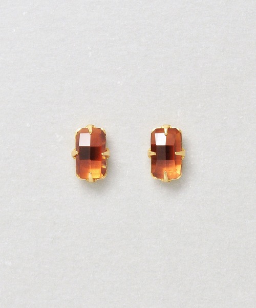 TAKE-UP セカンドピアスK18 ガーネットピアス TAKE-UP ピアス 「 セカンドピアス」 K18ガーネットピアス