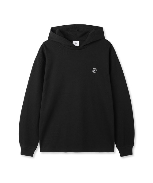 tシャツ 「OY/オーワイ」 KNIT HOODED LONG SLEEVE/ニットフード長袖カットソー レディース メンズ
