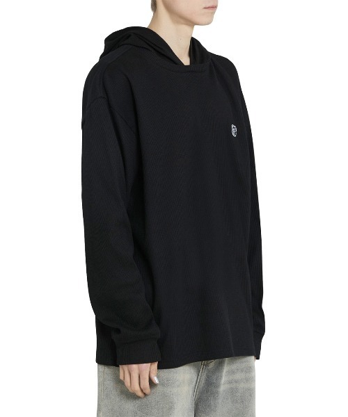 tシャツ 「OY/オーワイ」 KNIT HOODED LONG SLEEVE/ニットフード長袖カットソー レディース メンズ OY tシャツ 「OY/オーワイ」 KNIT HOODED LONG SLEEVE/ニット