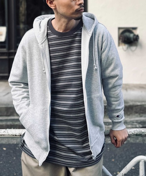 Champion チャンピオン パーカー ジップアップ メンズ