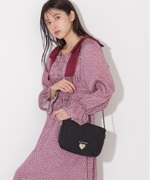 [JILLSTUART] DIA HEART ショルダーバッグ ★新作・24SS★人気★ クロスJ ハートモチーフショルダーバッグ（ハート）｜ジルバイ
