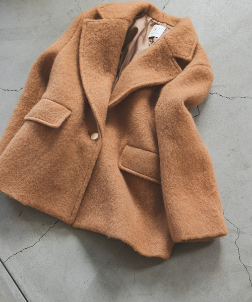 「U by SPICK&SPAN」 ジャケット FREE ベージュ レディース_画像3