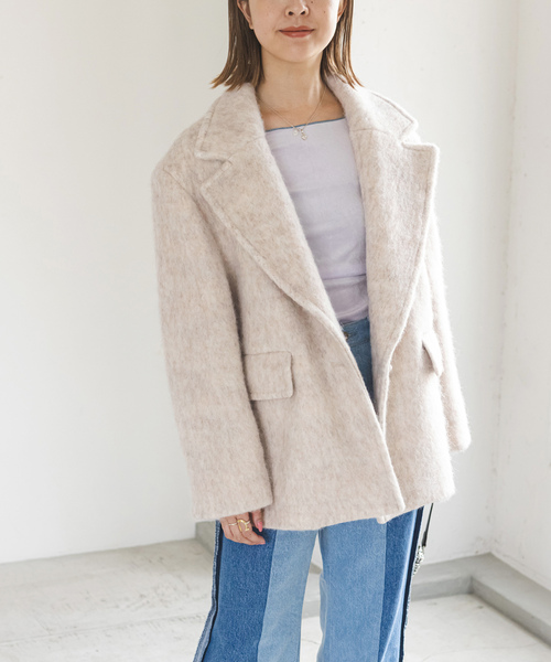 「U by SPICK&SPAN」 ジャケット FREE ベージュ レディース_画像5