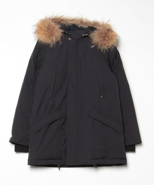 MUSE de Deuxieme Classe ブラックダウンコート MUSE de Deuxieme Classe 「MUSE classe」 ダウンコート 36 ブラック