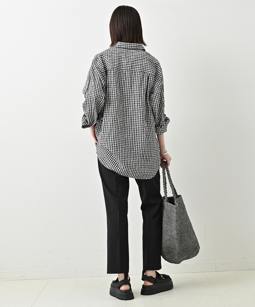SLOBE IENA スラックス パンツ 「WEB・一部店舗限定」スティック
