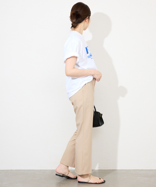 SLOBE IENA スラックス パンツ 「WEB・一部店舗限定」スティック