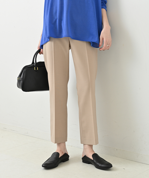 新品タグ付き　スローブイエナ　ステックパンツ　ベージュ38 SLOBE IENA スラックス パンツ 「WEB・一部店舗限定」スティック