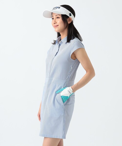 BEAMS GOLF レディース ワンピース L BEAMS GOLF（ビームス ゴルフ）ORANGE LABEL / 裾プリーツ