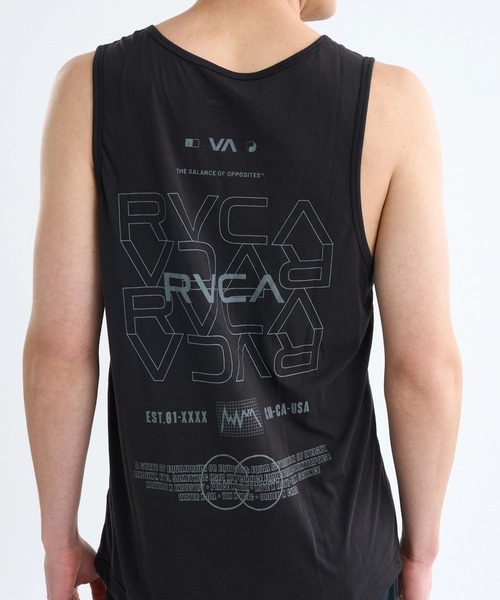 RVCA タンクトップ メンズ PIN FLIP TANK Tシャツ 「2025年春夏