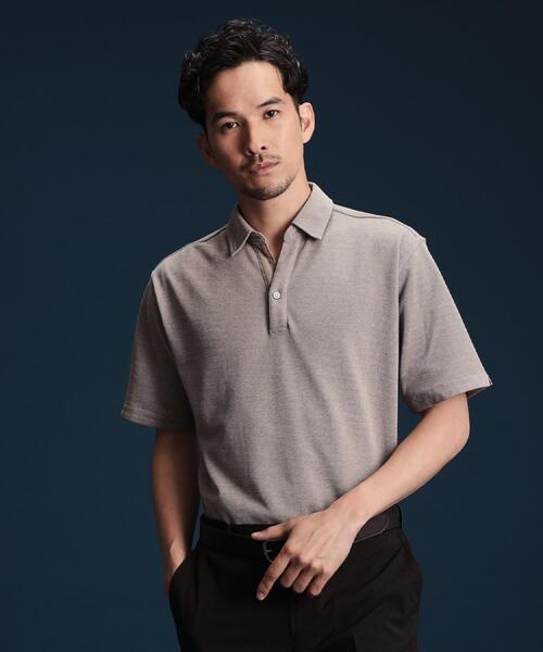 THE SHOP TK ポロシャツ シャンブレーカノコスキッパー