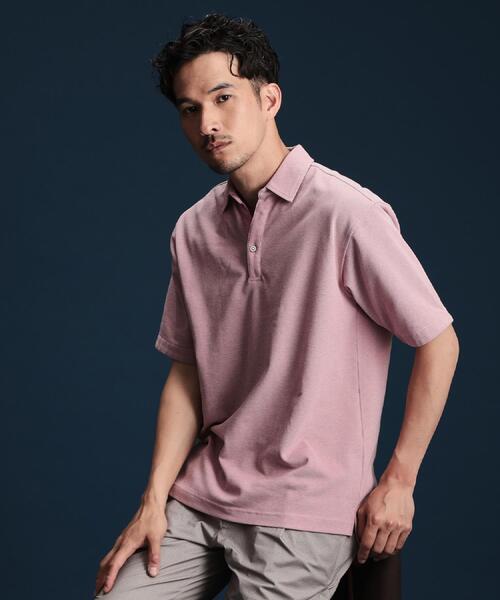 THE SHOP TK ポロシャツ シャンブレーカノコスキッパーポロシャツ