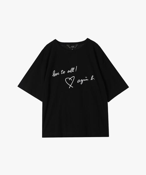 tシャツ ラブトゥーオールTシャツ レディース To b. by agnes tシャツ ラブトゥーオールTシャツ レディース