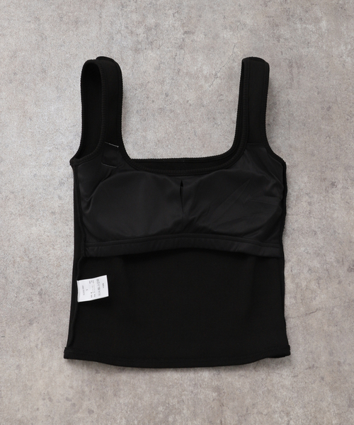 irojikake ネイビー タンクトップ S タンクトップ ノースリーブ 「irojikake/イロジカケ」Tank top