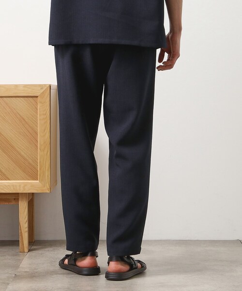 THE SHOP TK パンツ リネンライクイージーパンツ「セットアップ可