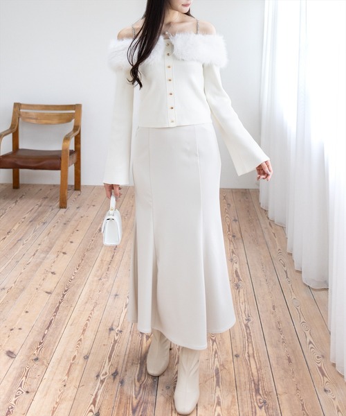 CLEAR BASIC スカート 「低身長対応／サイズ展開あり」ロング丈