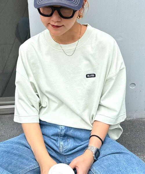 tシャツ 「ユニセックス」オーバーダイボックスロゴステッチTee メンズ レディース | CIAOPANIC TYPY | 02