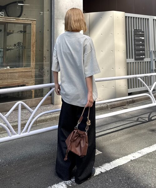 tシャツ 「ユニセックス」オーバーダイボックスロゴステッチTee メンズ レディース | CIAOPANIC TYPY | 18