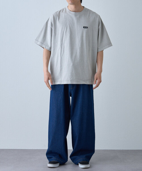 tシャツ 「ユニセックス」オーバーダイボックスロゴステッチTee メンズ レディース | CIAOPANIC TYPY | 10