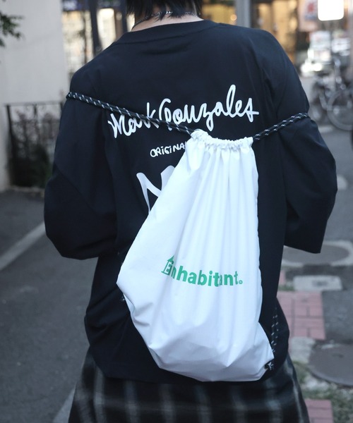 inhabitant デイバック リュック 「INHABITANT」ワンポイント