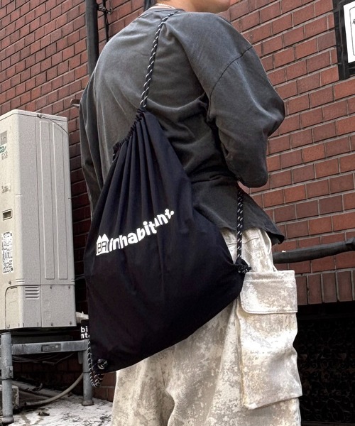 インハビタントバックパック inhabitant デイバック リュック 「INHABITANT」ワンポイント