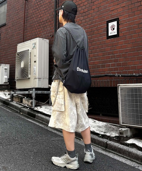 インハビタント　リュック新品 inhabitant デイバック リュック 「INHABITANT」ワンポイント