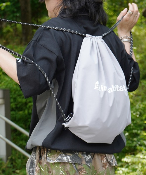 インハビタント　リュック新品 inhabitant デイバック リュック 「INHABITANT」ワンポイント