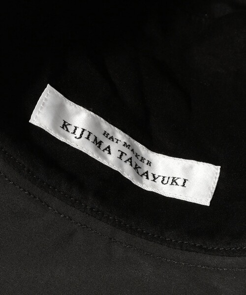 KIJIMA TAKAYUKI 帽子 ハット COTTON SOFT HAT レディース