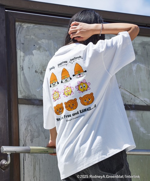 CARNALEパラッパラッパー クロップドTシャツ SILVER BULLET tシャツ 「PaRappa the Rapper/パラッパラッパー