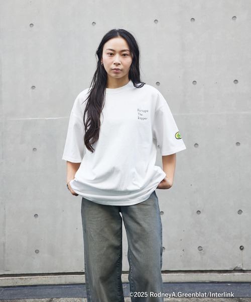 tシャツ 「Parappa The Rapper×LAROUTE」パラッパ ラッパー / プリントTシャツ /  半袖 / ユニセックス「WEB限定」 Parappa The Rapper×LAROUTE】パラッパ ラッパー / プリントT