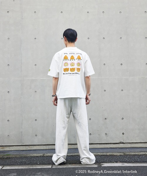tシャツ 「Parappa The Rapper×LAROUTE」パラッパ ラッパー / プリントTシャツ /  半袖 / ユニセックス「WEB限定」 Parappa The Rapper×LAROUTE】パラッパ ラッパー / プリントT