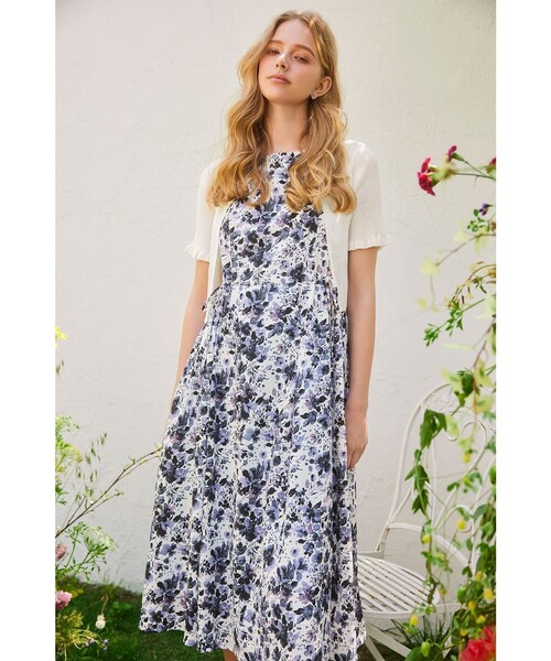 カーディガン HALF SLEEVE AJISAI  半袖カーディガン レディース TOCCA カーディガン HALF SLEEVE AJISAI 半袖カーディガン