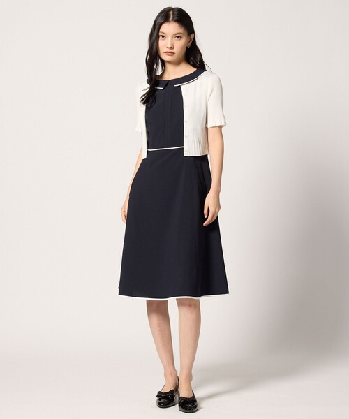 TOCCA カーディガン HALF SLEEVE AJISAI 半袖カーディガン