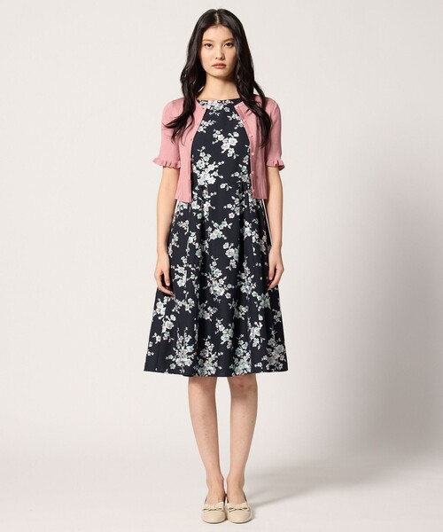 TOCCA カーディガン HALF SLEEVE AJISAI 半袖カーディガン