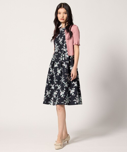 TOCCA カーディガン HALF SLEEVE AJISAI 半袖カーディガン